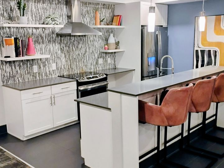 Finished kitchen remodel