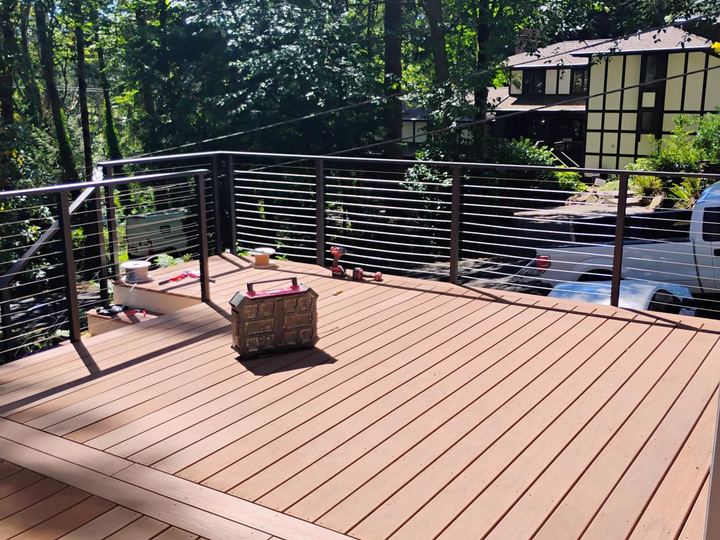 Finished Trex deck